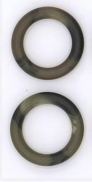 1 Ring in Hornoptik matt Ø 25mm innen