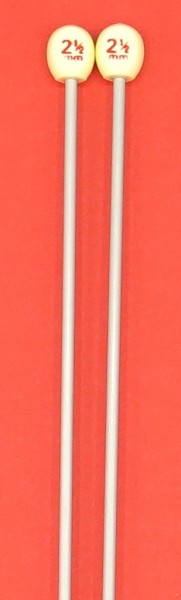 2 Schnell-Stricknadeln 30cm lang - 10x